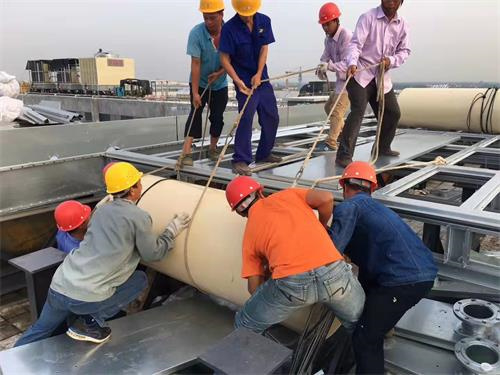 閉式冷卻塔內部填料的定期清洗和更換(新型密閉式冷卻塔填料更換)